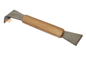 Стамеска пасічна з дерев'яною ручкою, Нержавіюча